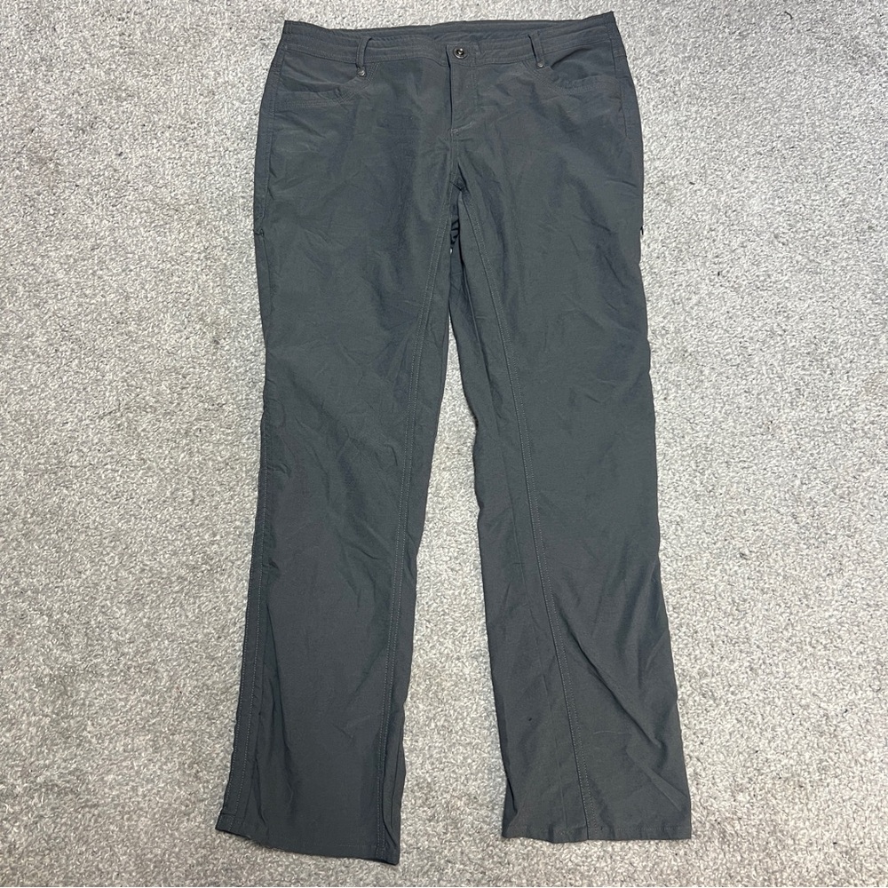 Kuhl Trekr Pants Women's Size 12 Reg Gray Outdoor Hiking Stretch Legendary 6235